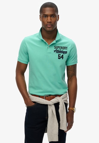 T-Shirt Superdry en vert : devant