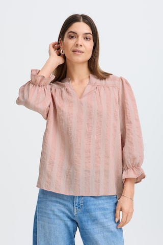Chemisier 'PZCheila' Pulz en rose : devant