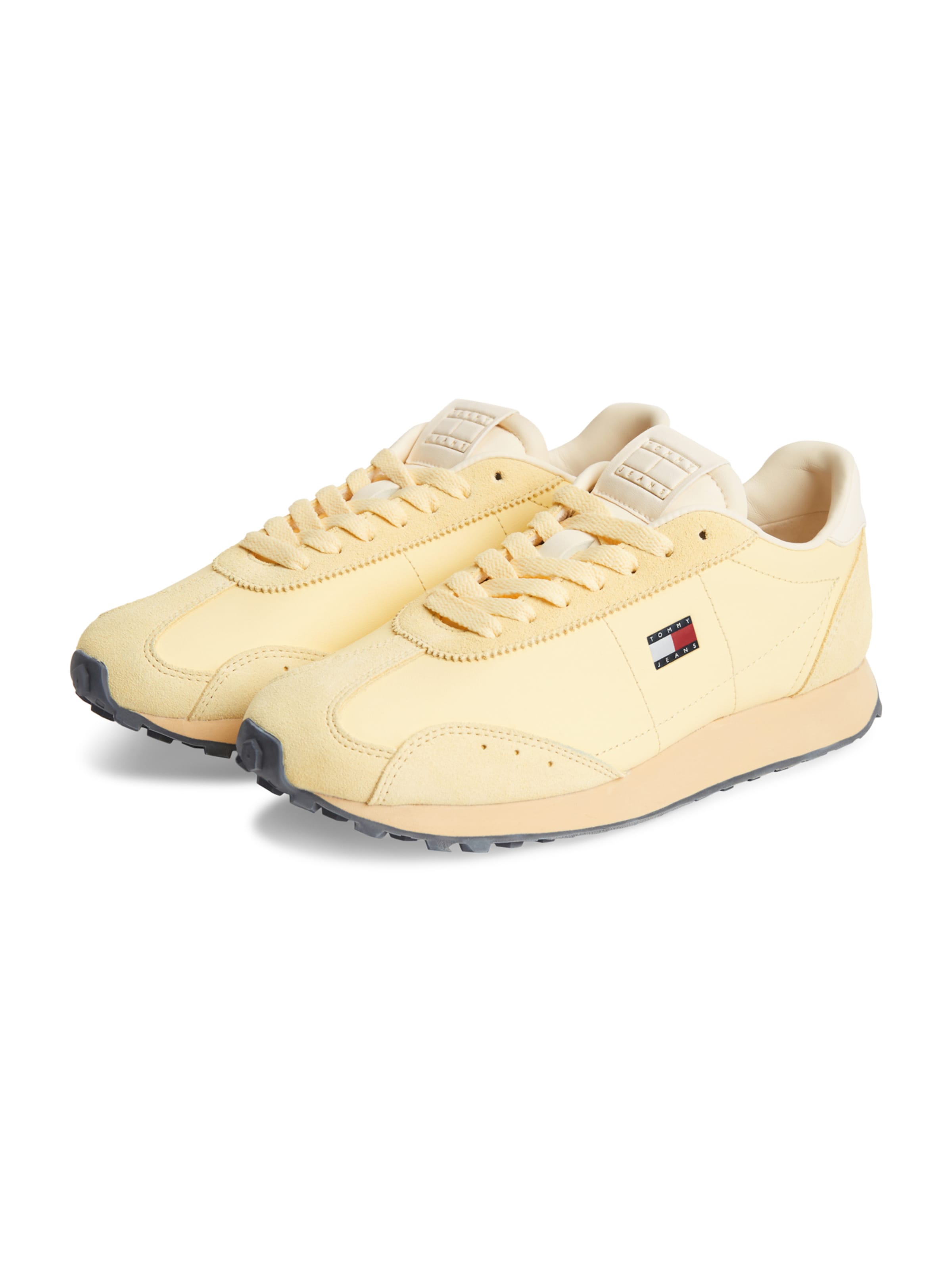 Tommy Jeans Sneakers laag 'RETRO' in Geel