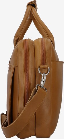 Dermata Document Bag in Brown