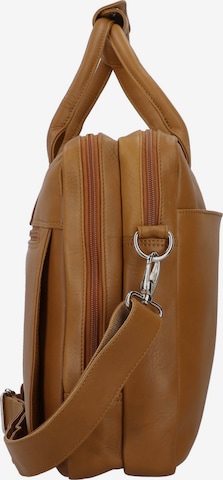 Dermata Document Bag in Brown