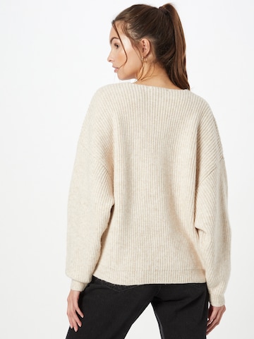 ABOUT YOU Sweater 'Nuria' in Beige