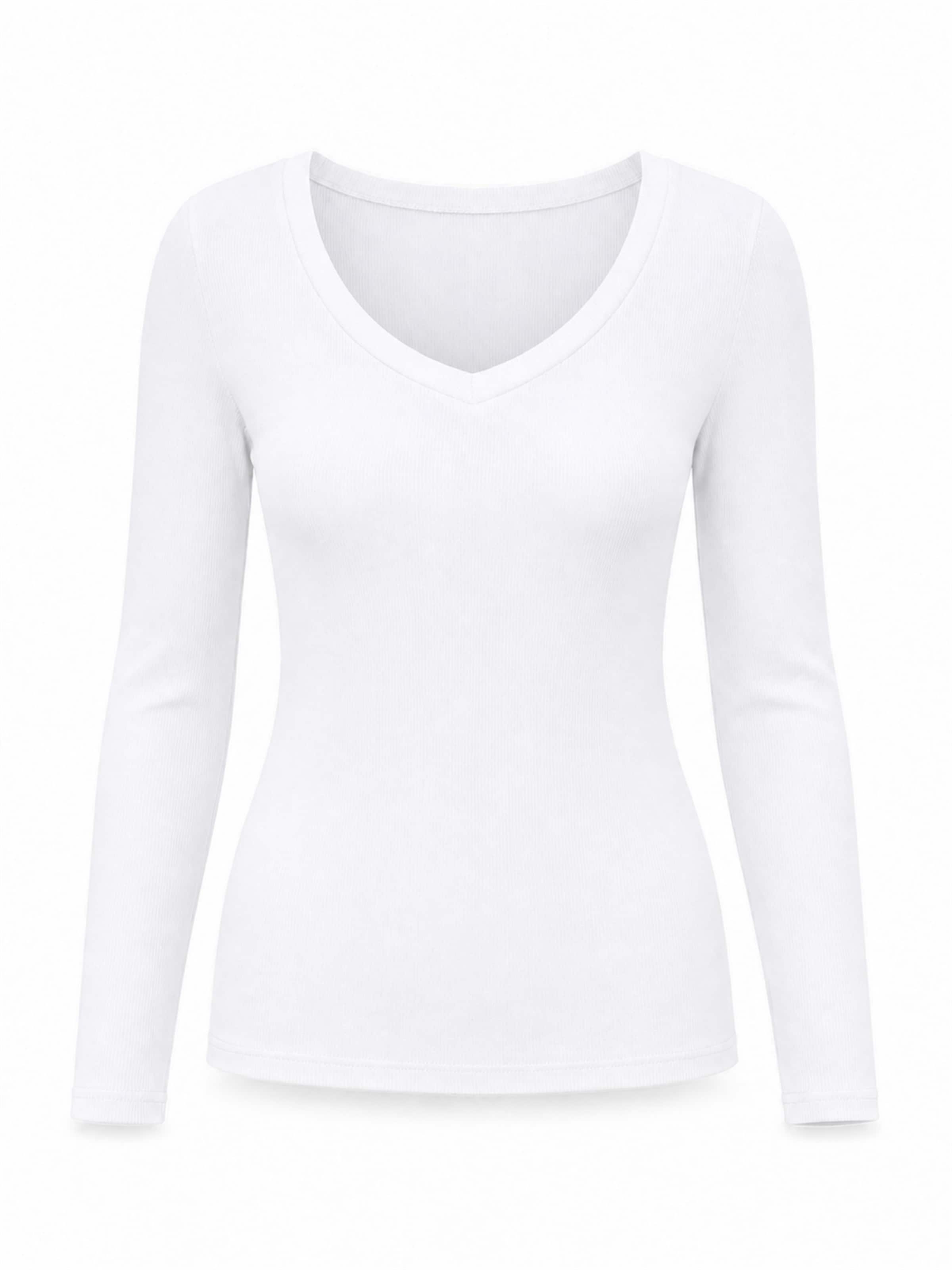 AOTTORI Shirt‌‌‌‌‌ in Weiß: Vorderseite