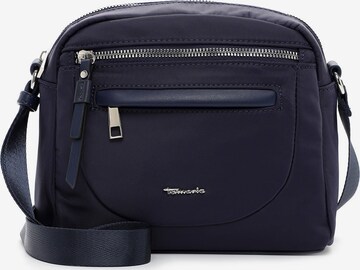 TAMARIS Crossbody Bag 'Angela' in Blue: front