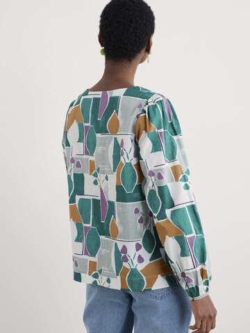 Seasalt Cornwall Bluse 'Quill' in Blau