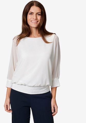 Select By Hermann Lange Blouse in White: front