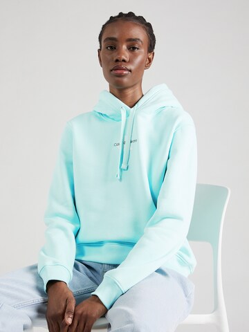 Calvin Klein Jeans Regular Sweatshirt in Blau: predná strana