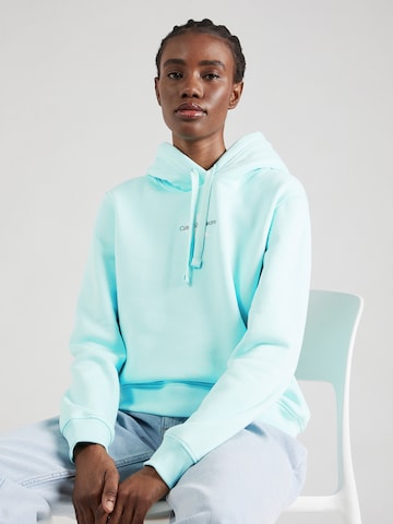 Calvin Klein Jeans Regular Sweatshirt i blå: framsida