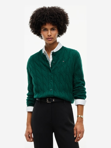 Giacchetta di TOMMY HILFIGER in verde: frontale