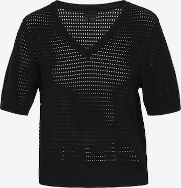 Pull-over DreiMaster Klassik en noir : devant