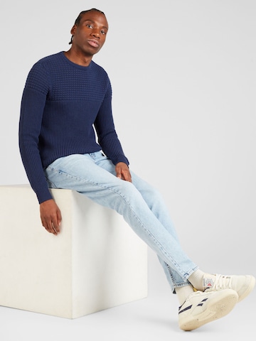 BLEND Pullover in Blau