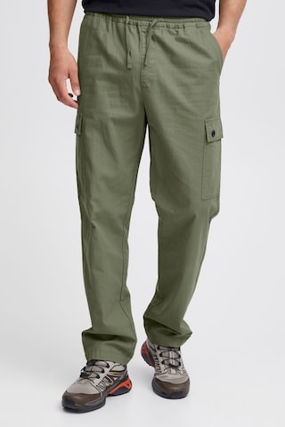 !Solid Loose fit Cargo Pants 'Lauritz' in Green: front