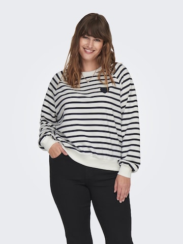 Sweat-shirt 'CARJUDY' ONLY Carmakoma en noir : devant