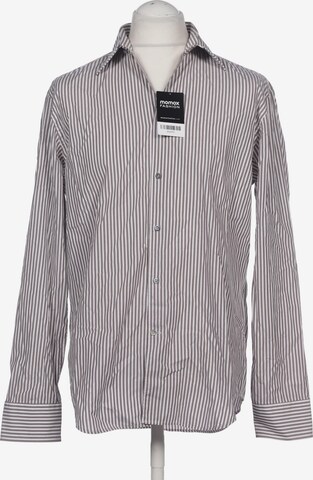 JOOP! Button Up Shirt in L in Brown: front