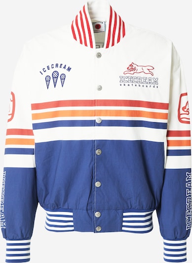ICECREAM Jacke in S in navy / knallrot / weiß, Produktansicht