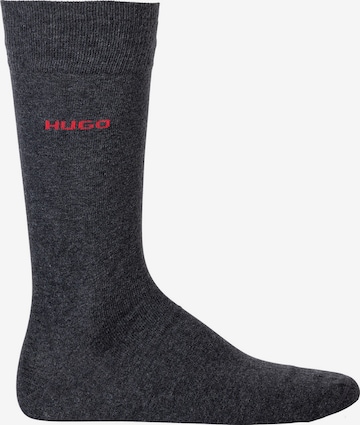 Chaussettes HUGO Red en gris