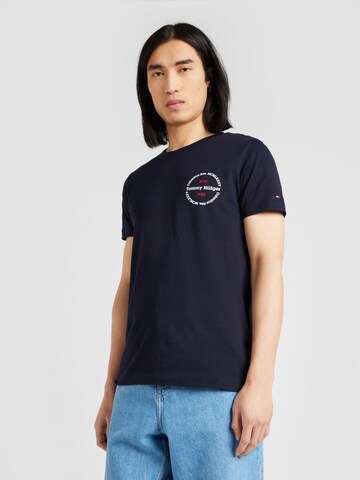 Tricou de la TOMMY HILFIGER pe albastru: față