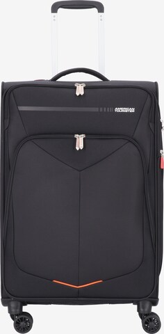 American Tourister Trolley 'Summerfunk' in Zwart: voorkant