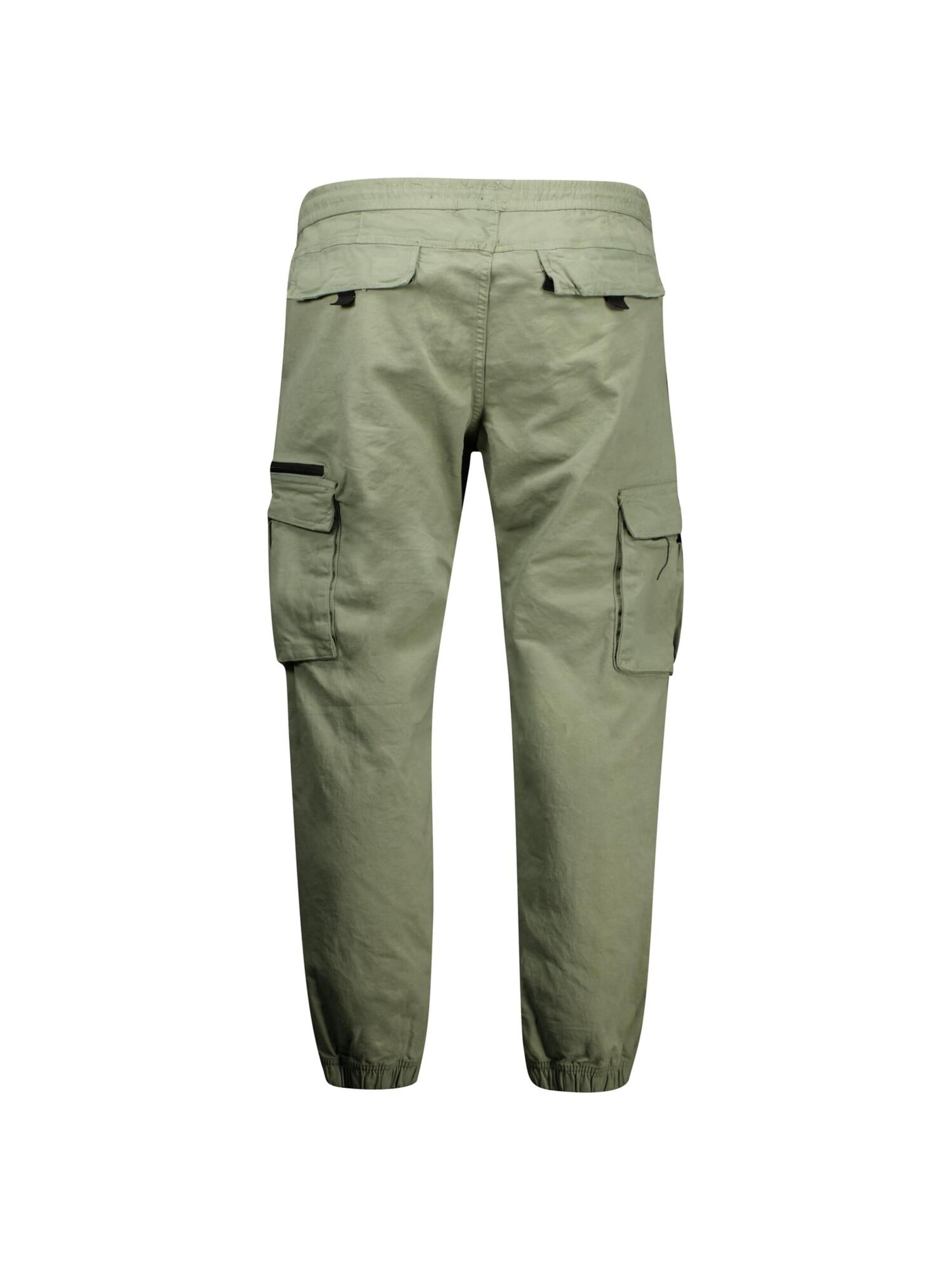 Regular Pantalon Deeluxe en vert