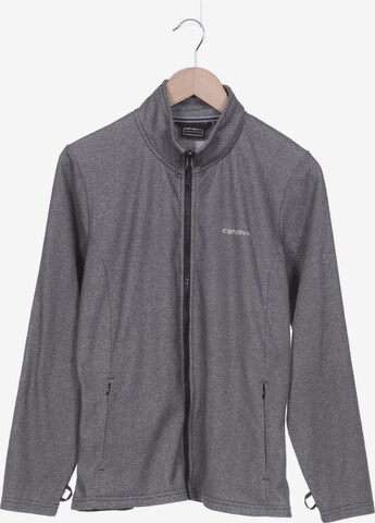 ICEPEAK Sweatshirt & Zip-Up Hoodie in XL in Grey: front
