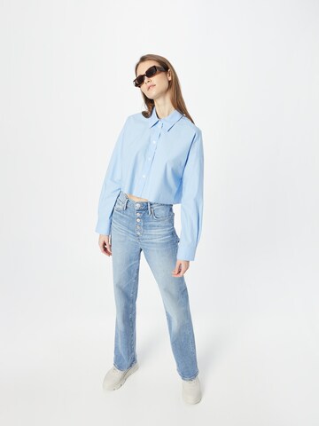 DRYKORN Blouse 'ADU' in Blauw