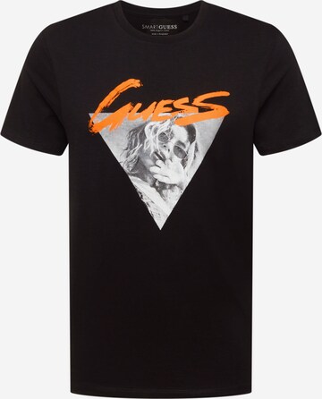 GUESS Shirt in Zwart: voorkant