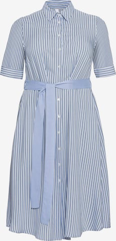 SHEEGO Shirt Dress in Blue: front