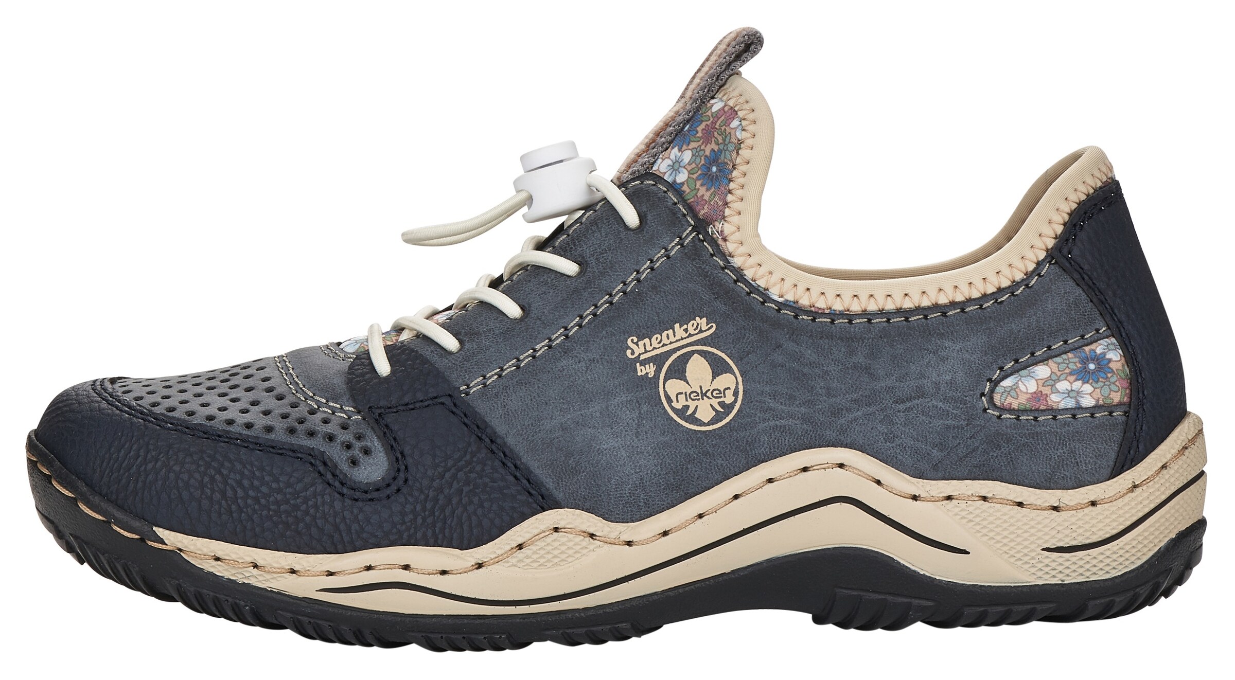 Rieker Sportos fűzős csizma - kék