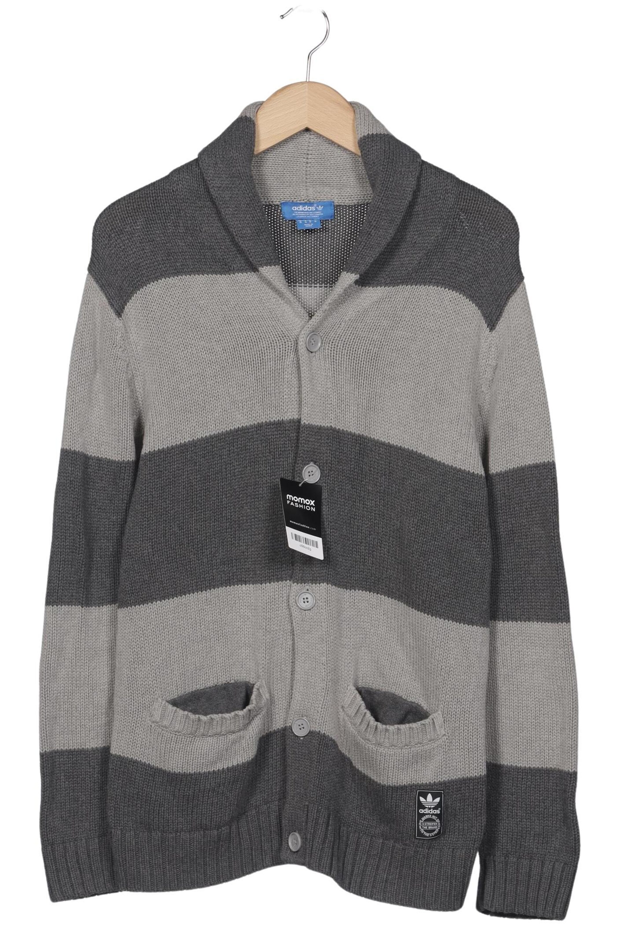 ADIDAS ORIGINALS Sweater & Cardigan in M in Grey: front