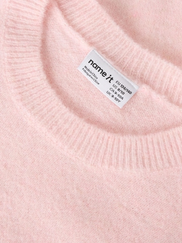 NAME IT Sweater 'NKFOLANSA' in Pink