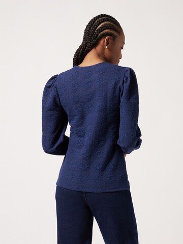 NAF NAF Shirt 'Haivy' in Blau