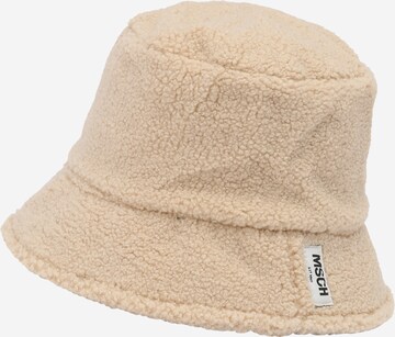 Cappello di MSCH COPENHAGEN in beige: frontale