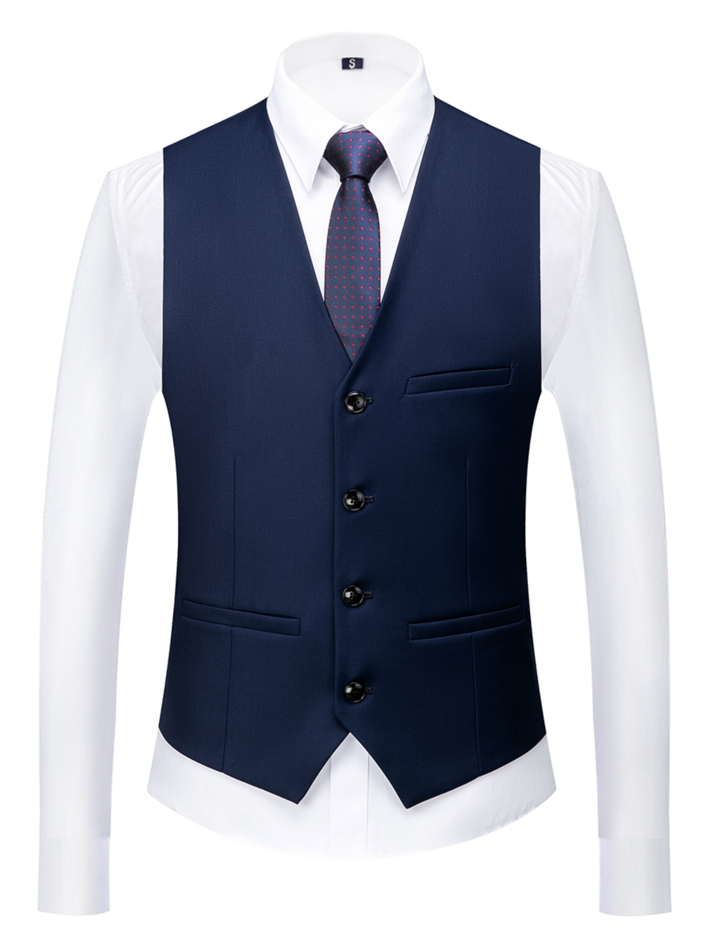 YOUTHUP Slimfit Anzug 'Dreiteiler'‌‌‌‌‌‌‌‌ in Blau