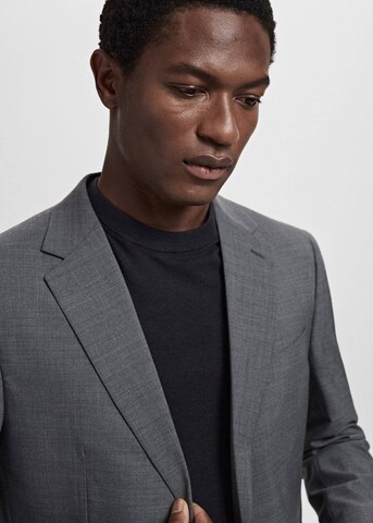 MANGO MAN Regular Fit Sakko 'Turin' in Grau