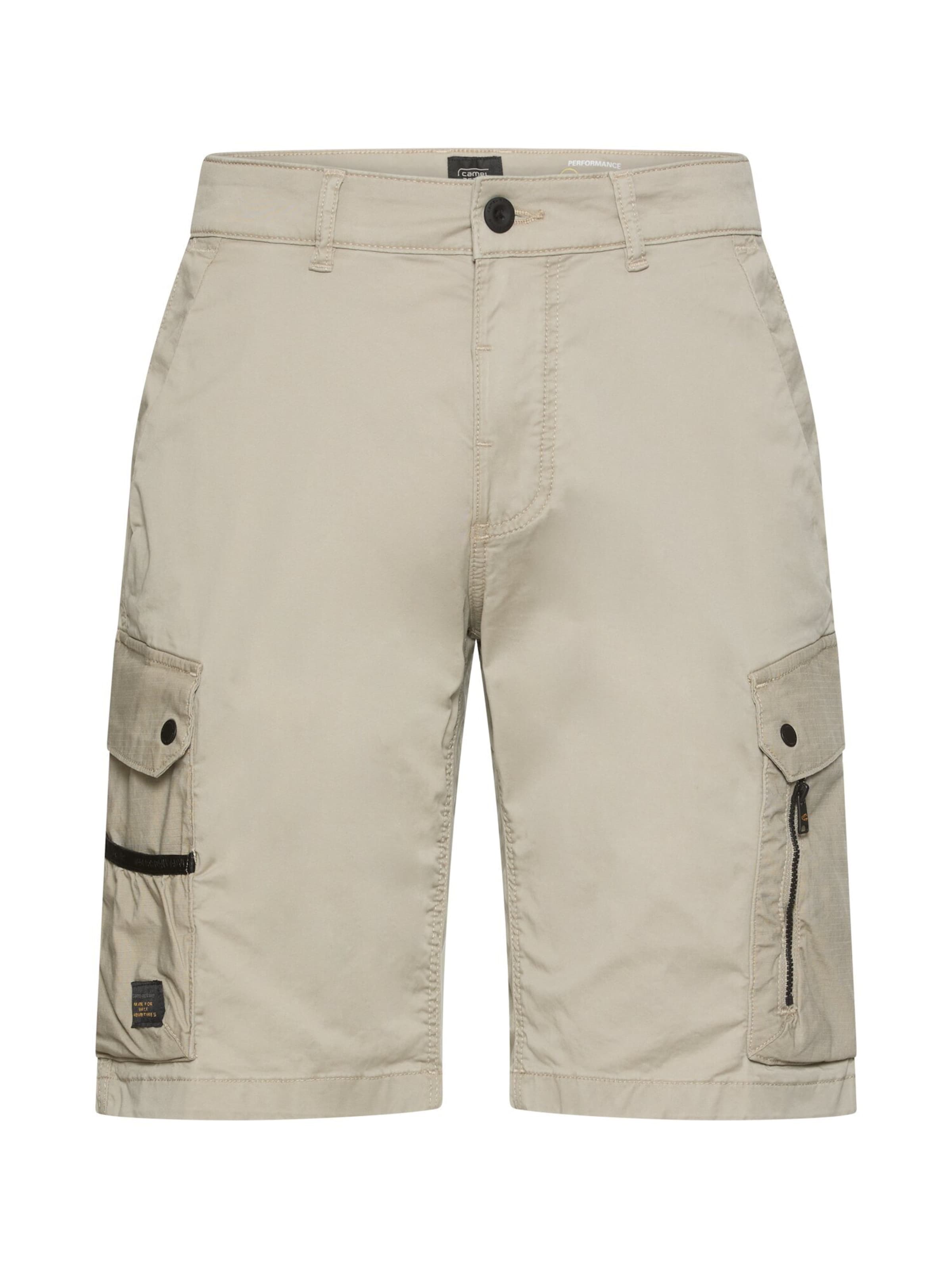 CAMEL ACTIVE Cargo Pants in Beige: front