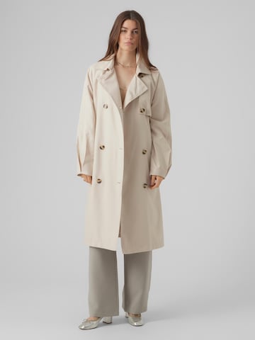 VERO MODA Overgangsfrakke 'DOREEN' i beige