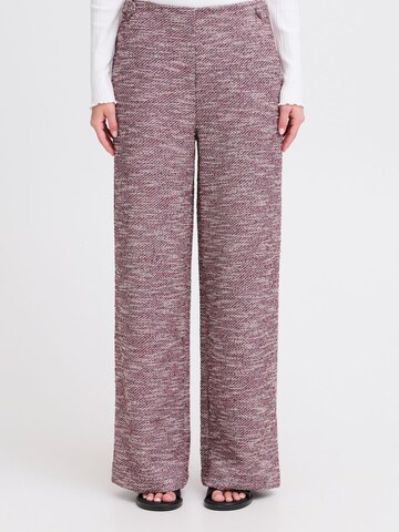 ICHI Loosefit Hose 'IHKate' in Lila: Vorderseite