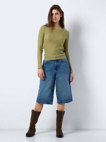 Noisy may Shirt 'NMRAY' in Grün