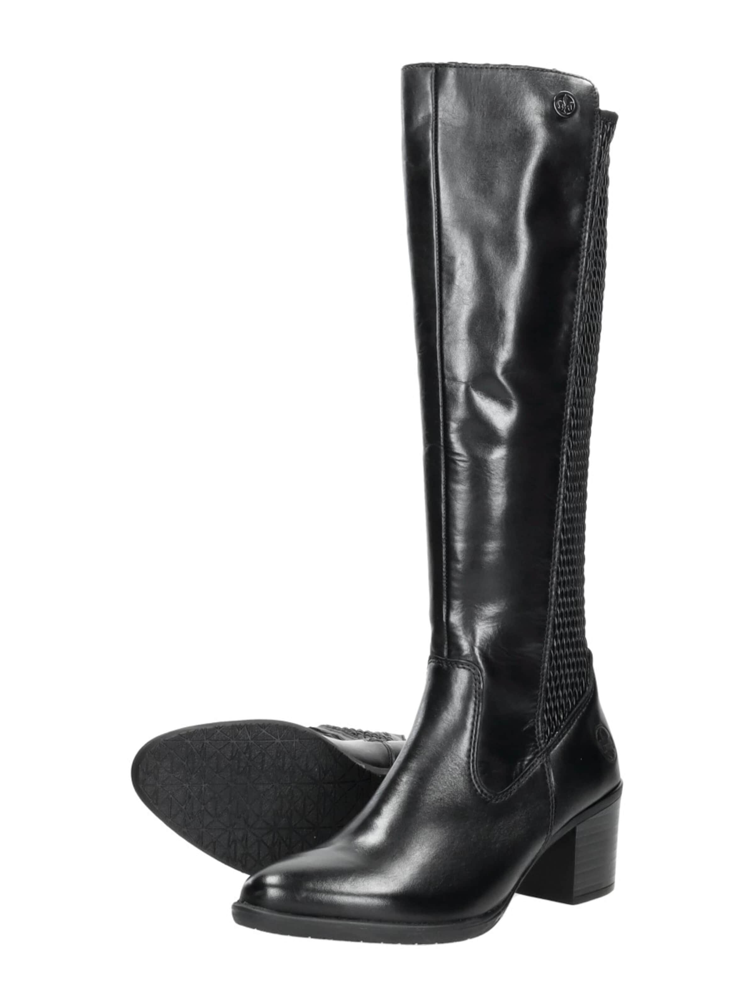 Rieker Boots 'Lange Laarzen' in Black