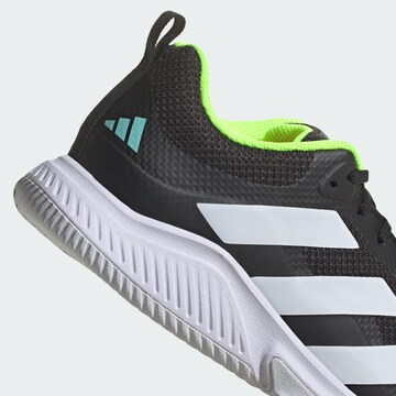 ADIDAS PERFORMANCE Sportschoen 'Court Team' in Zwart