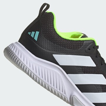 ADIDAS PERFORMANCE Athletic Shoes 'Court Team' in Black