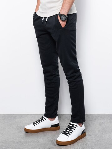 Ombre Tapered Broek 'P866' in Zwart