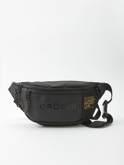 KOROSHI Bolso de hombro en amarillo / negro, Vista del producto