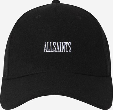 AllSaints Cap in Schwarz