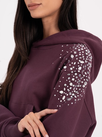 Sweat-shirt MYLAVIE by Sarah Harrison en rouge