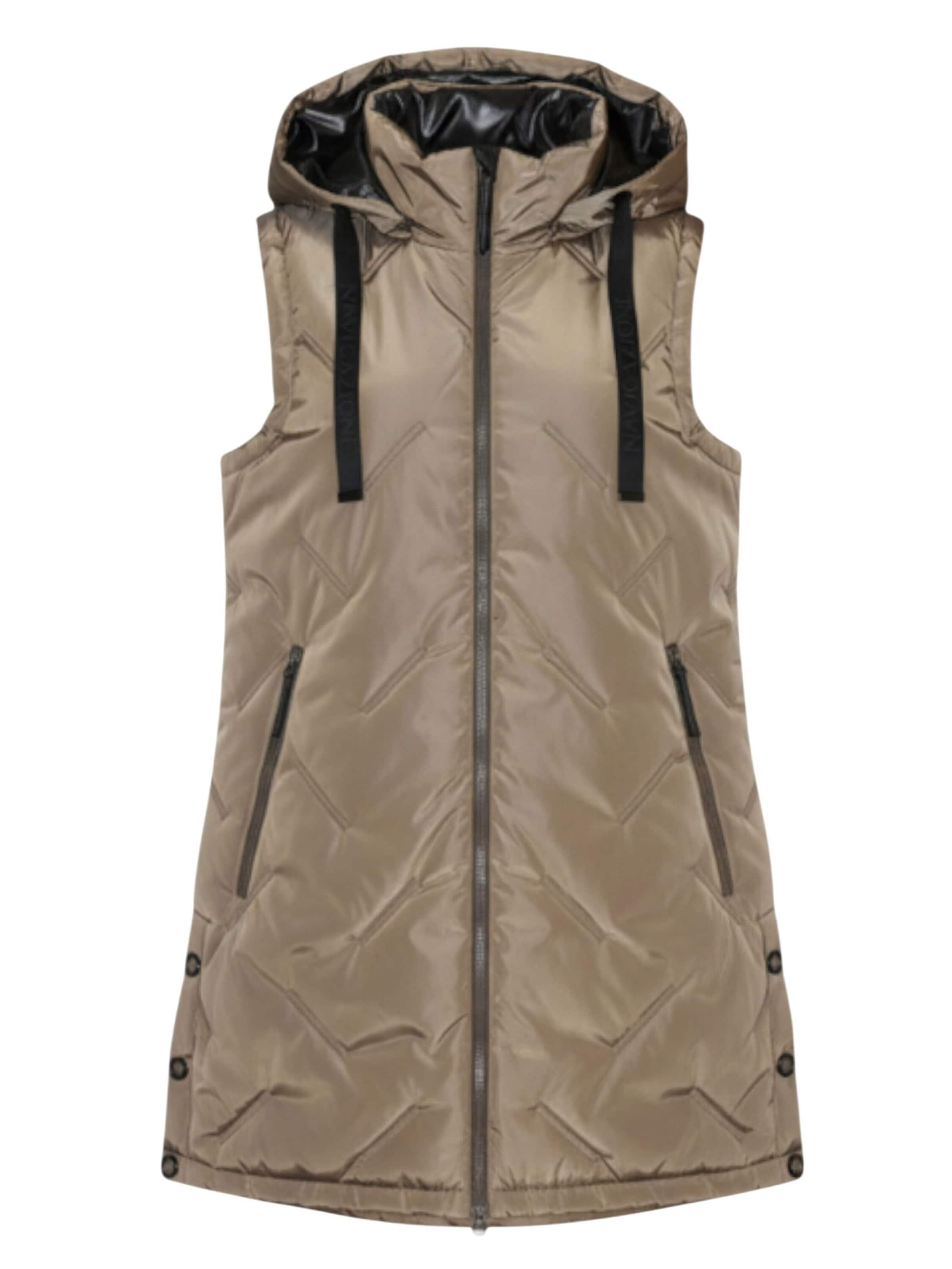 Navigazione Bodywarmer in Bruin: voorkant