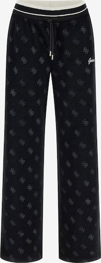 GUESS Hose in dunkelgrau / schwarz / weiß, Produktansicht