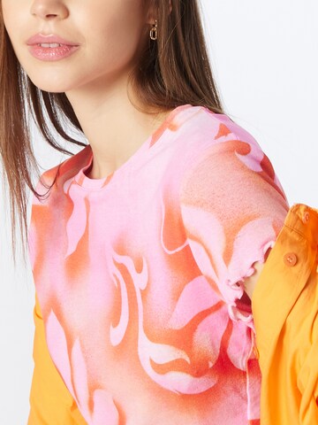 WEEKDAY Shirt 'Sena' in Roze