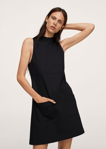 Robe 'Milly 2' MANGO en noir : devant