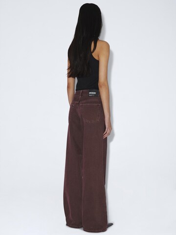 Dr. Denim Regular Jeans 'Rhue Low Wide Jeans'‌‌‌‌‌‌‌‌ in Lila